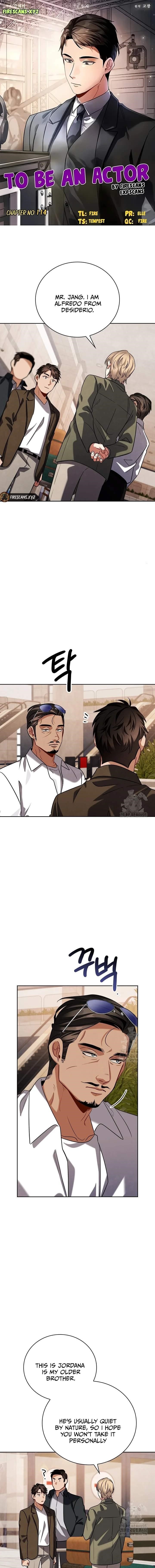 Be the Actor Chapter 114 - Page 1