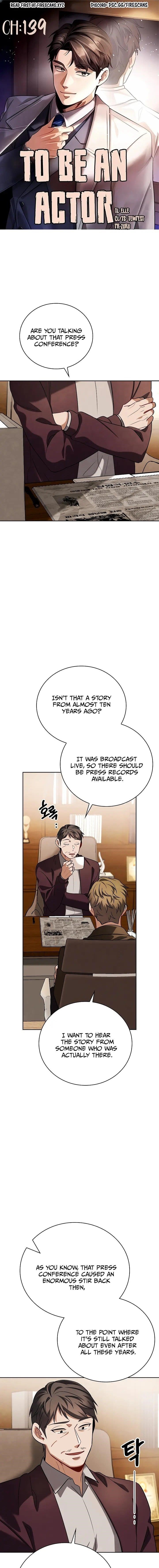 Be the Actor Chapter 139 - Page 1