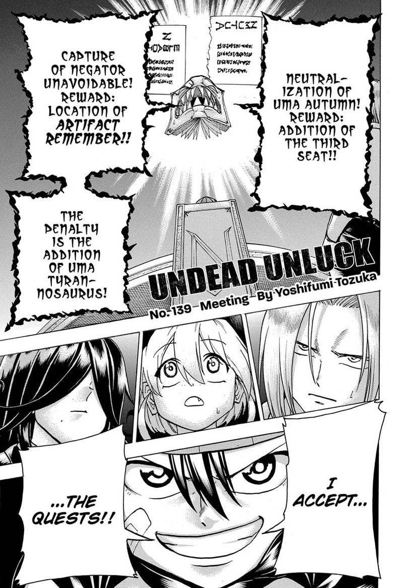 Undead + Unluck Chapter 139 - Page 1