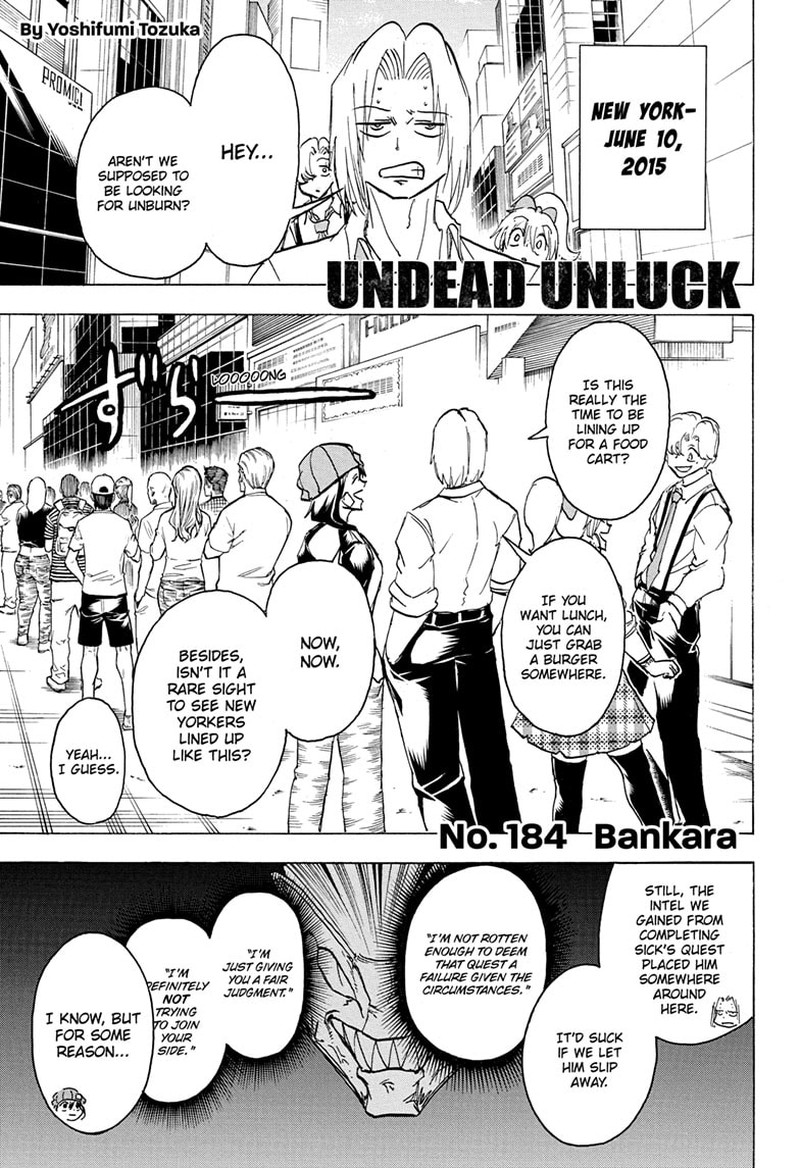 Undead + Unluck Chapter 184 - Page 1