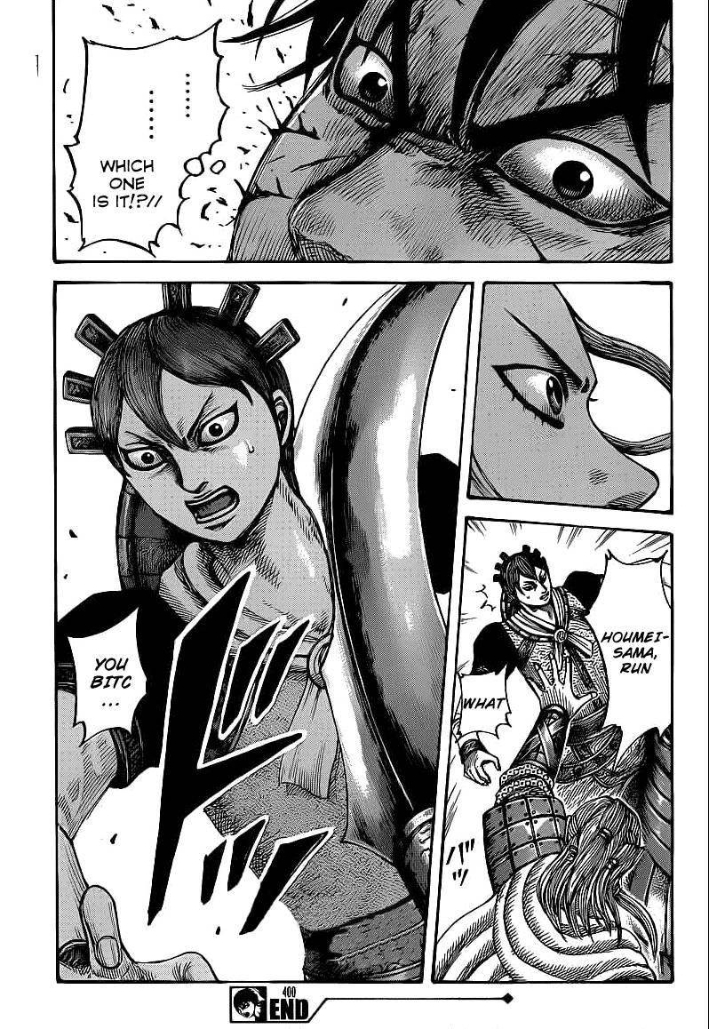 Kingdom Chapter 400 - Page 19