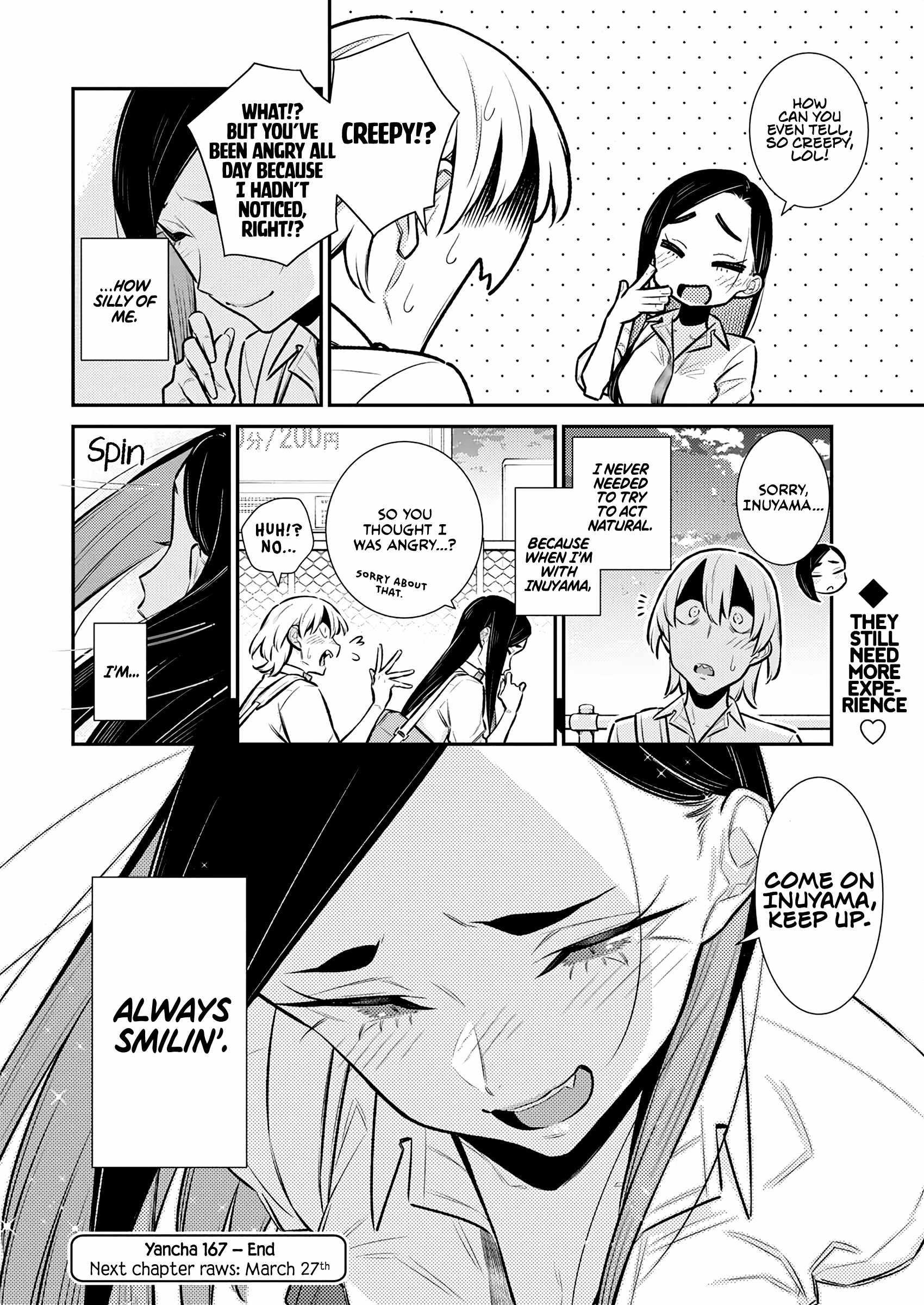 Yancha Gal no Anjou-san Chapter 167 - Page 14