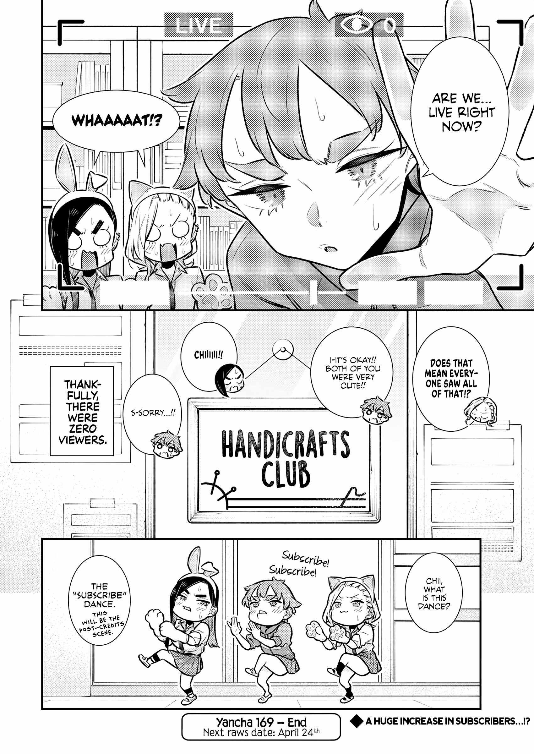 Yancha Gal no Anjou-san Chapter 169 - Page 12