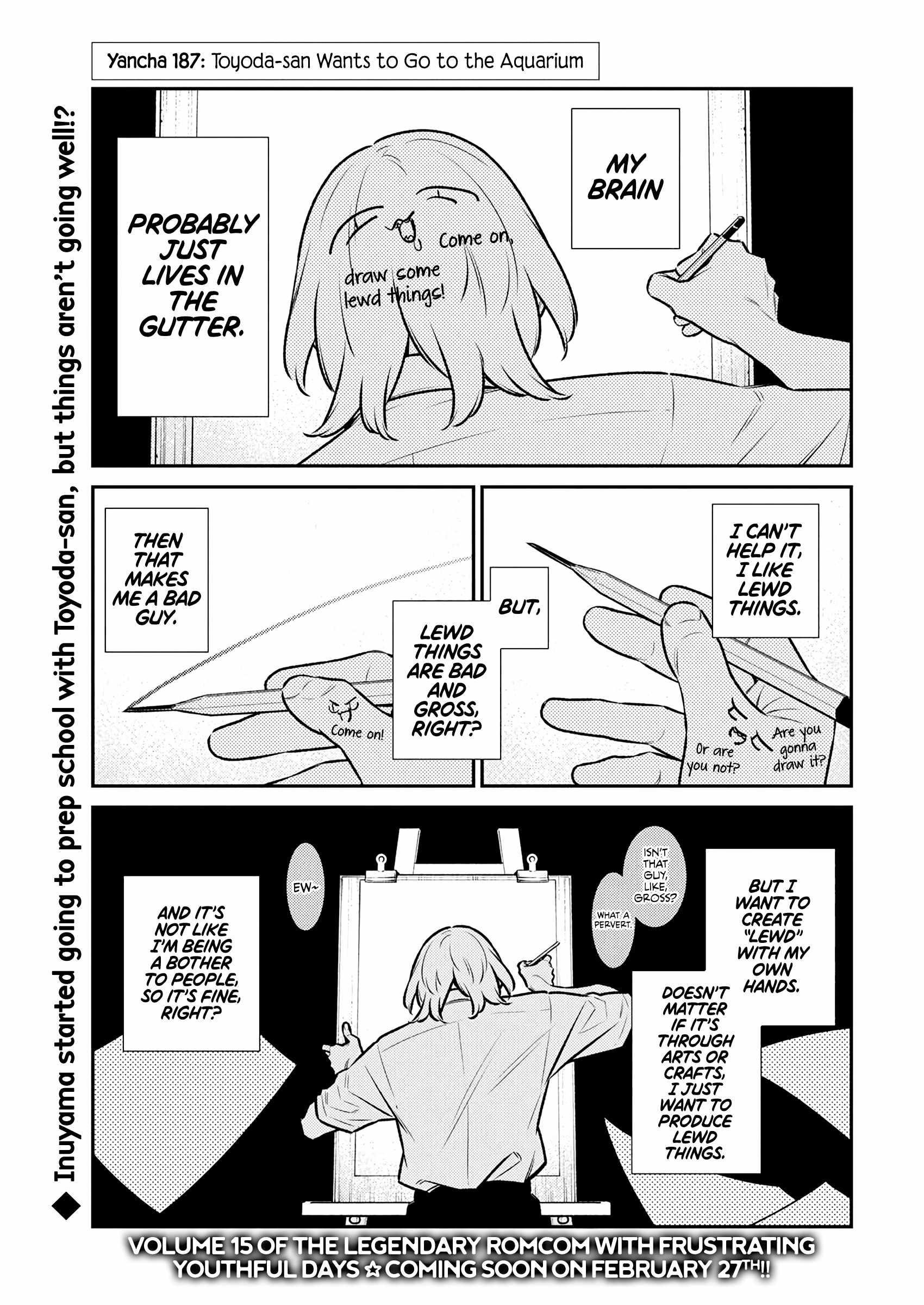 Yancha Gal no Anjou-san Chapter 187 - Page 1