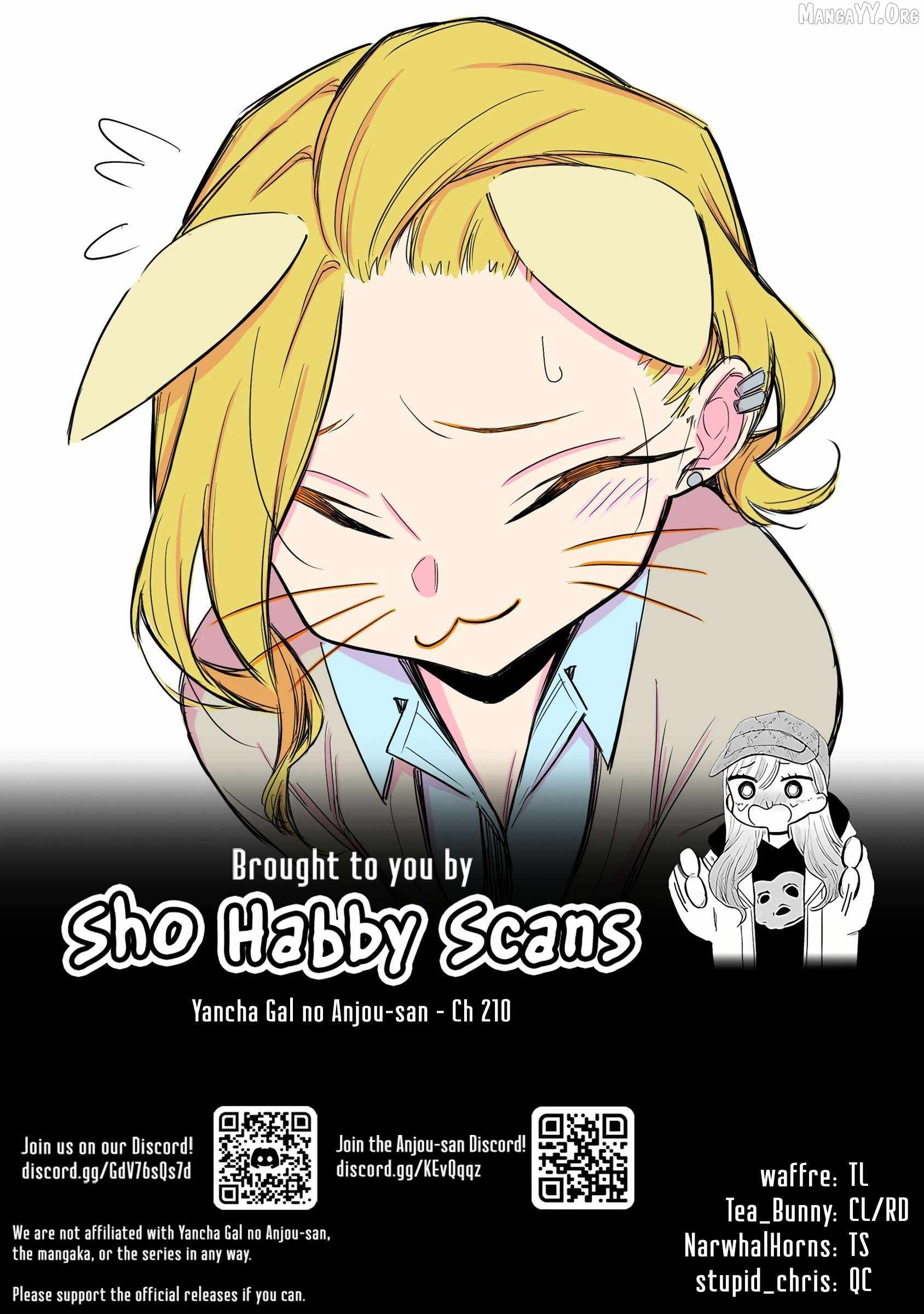 Yancha Gal no Anjou-san Chapter 210 - Page 15