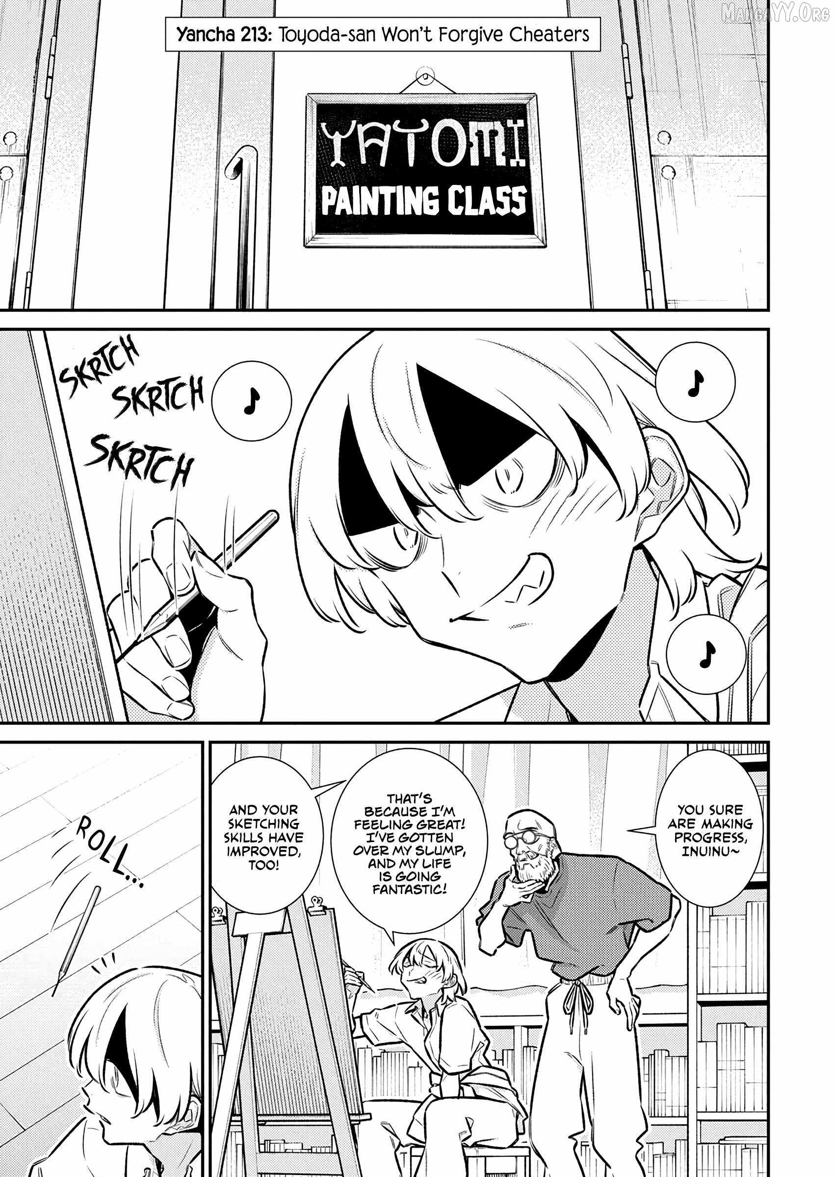 Yancha Gal no Anjou-san Chapter 213 - Page 1