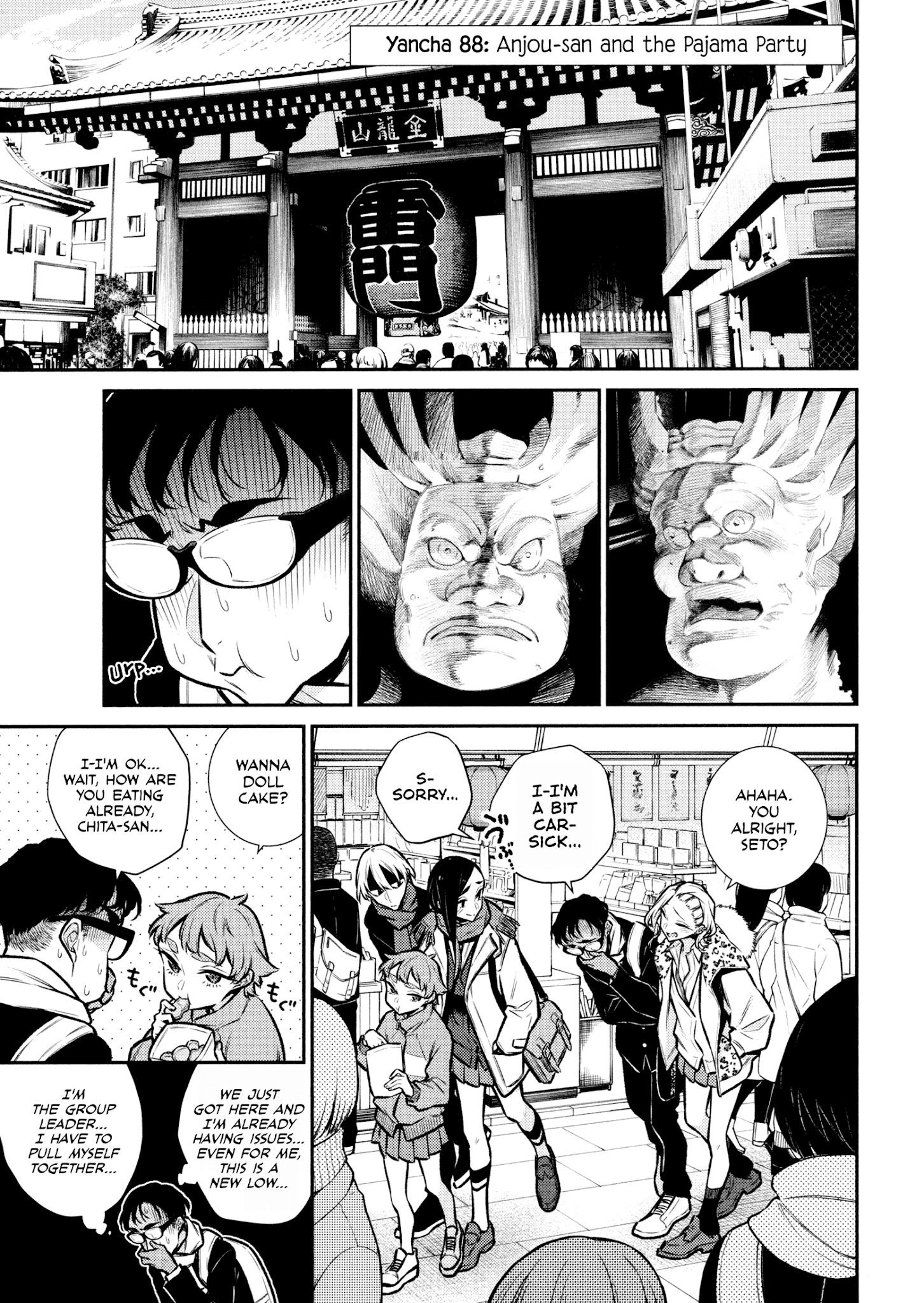 Yancha Gal no Anjou-san Chapter 88 - Page 1