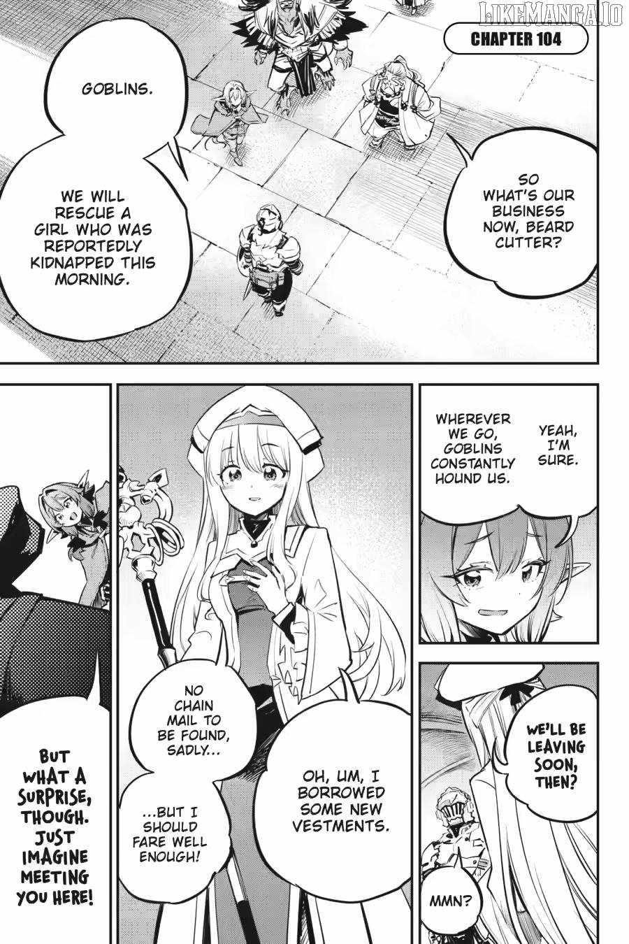GOBLIN SLAYER Chapter 104 - Page 1