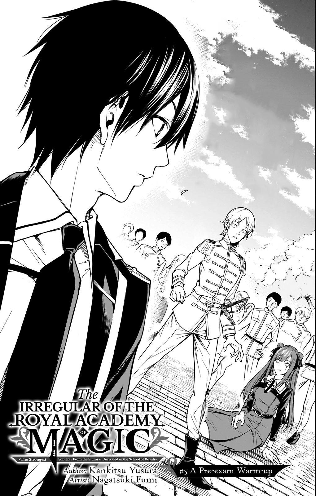 The Irregular of the Royal Academy of Magic Chapter 5 - Page 1