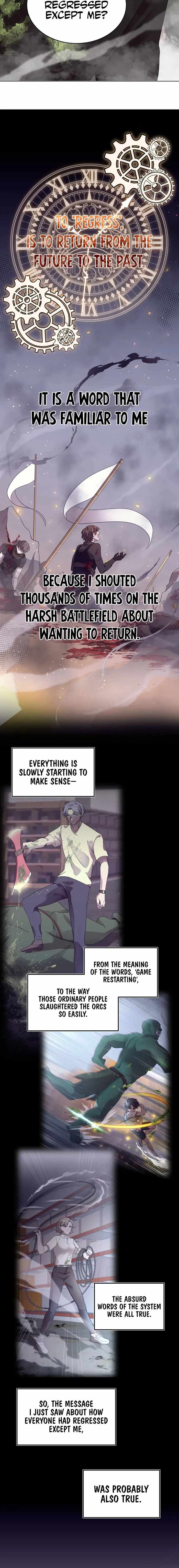 Everyone Regressed Except Me Chapter 4 - Page 10