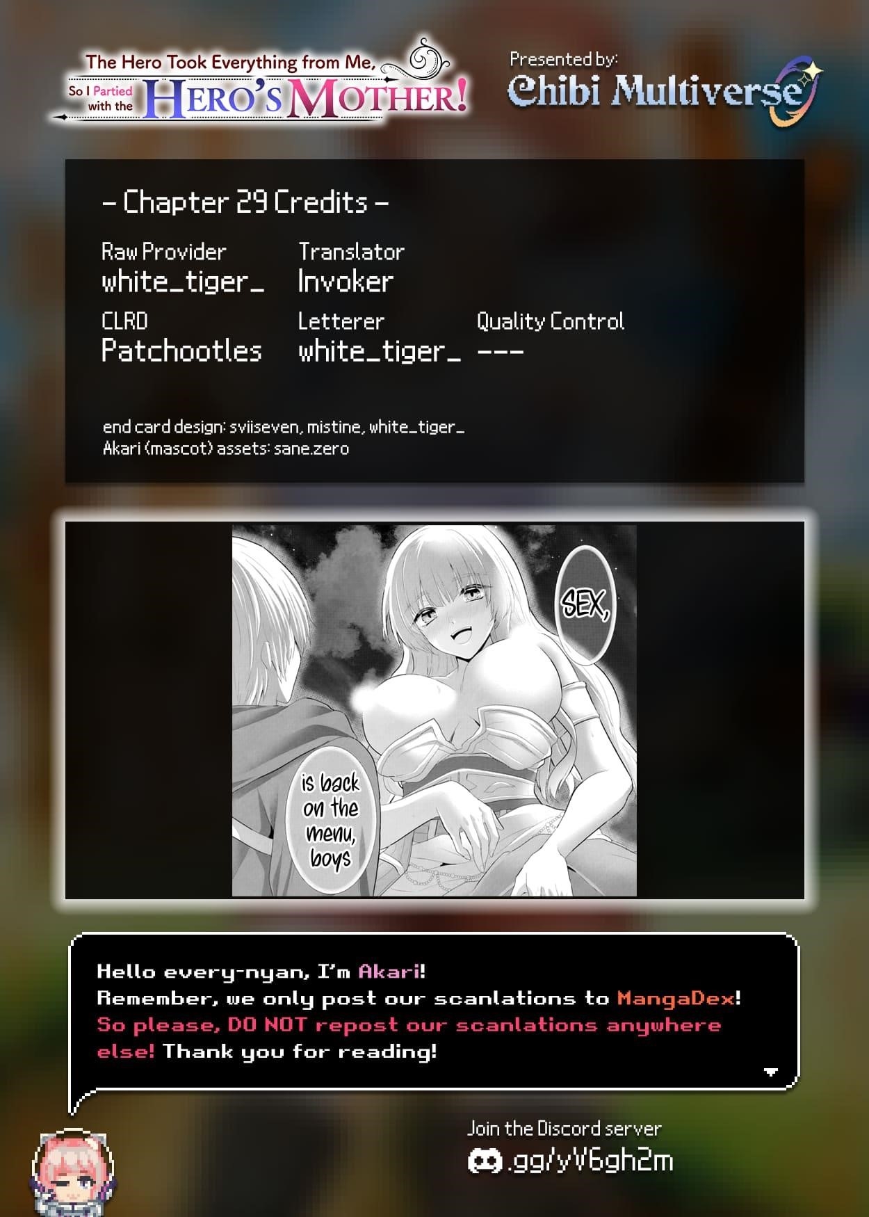 The Hero Took Everything From Me, So I Partied With The Hero’S Mother! Chapter 29 - Page 29