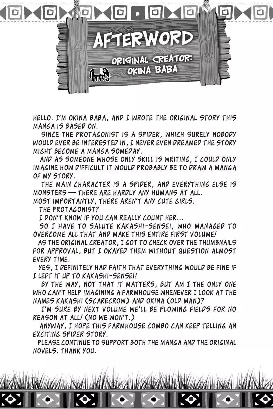 Kumo Desu Ga, Nani Ka? Chapter 7 - Page 36