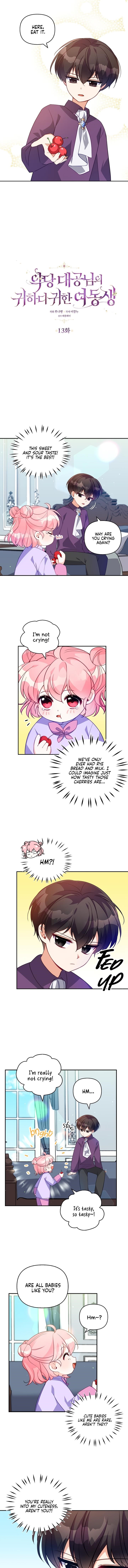 The Precious Sister of the Villainous Grand Duke Chapter 13 - Page 1