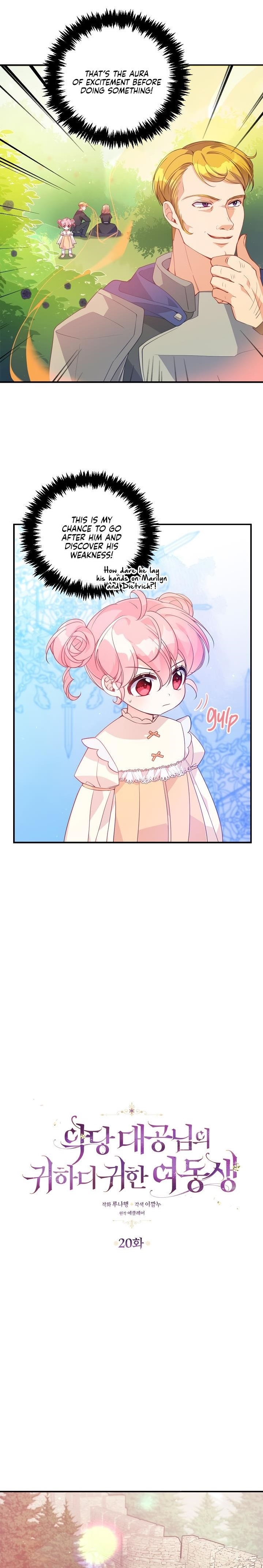 The Precious Sister of the Villainous Grand Duke Chapter 20 - Page 1