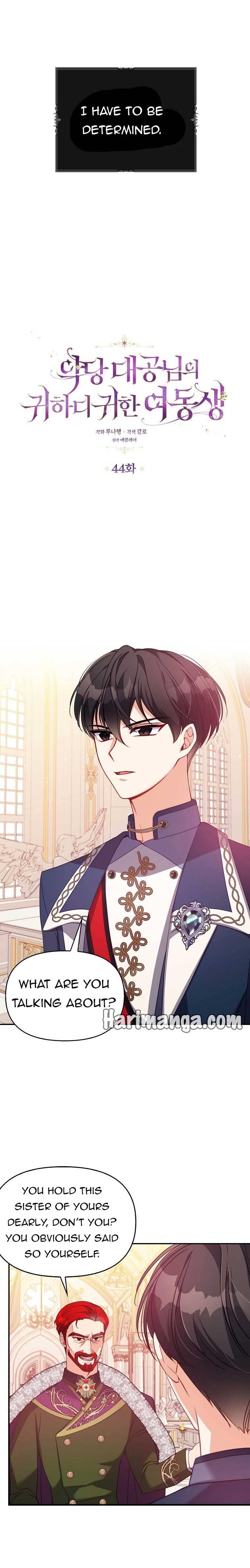 The Precious Sister of the Villainous Grand Duke Chapter 44 - Page 4