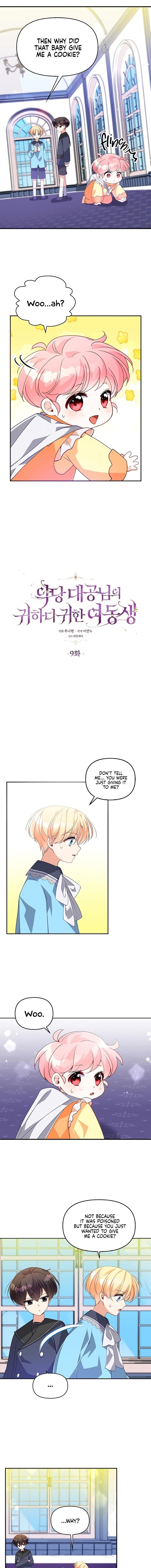 The Precious Sister of the Villainous Grand Duke Chapter 9 - Page 1