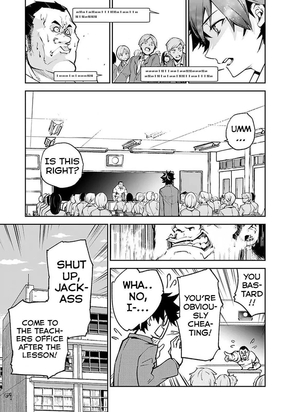 Isekai De Cheat Skill Wo Te Ni Shita Ore Wa, Genjitsu Sekai Wo Mo Musou Suru ~Level Up Wa Jinsei Wo Kaeta~ Chapter 6.1 - Page 9