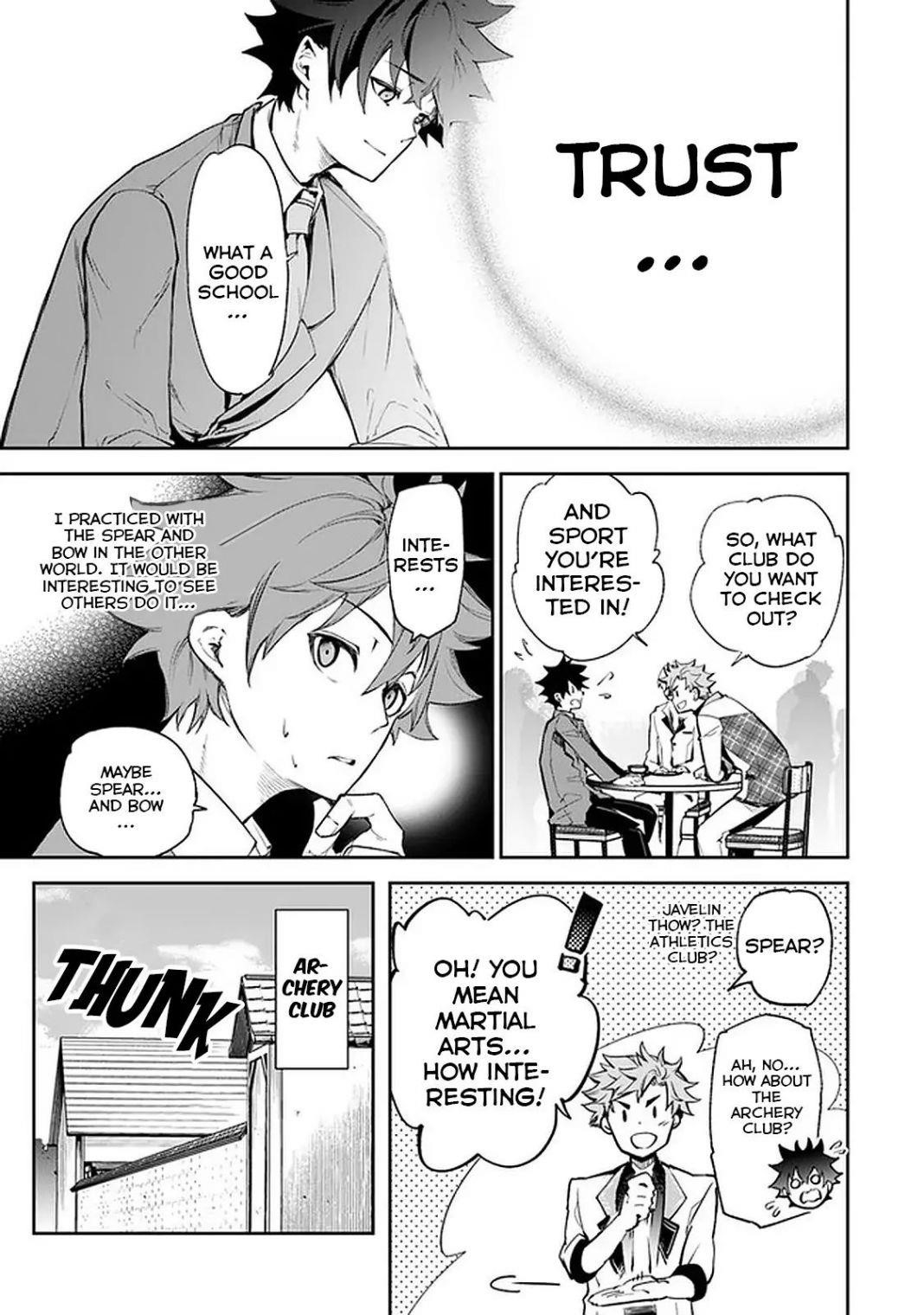 Isekai De Cheat Skill Wo Te Ni Shita Ore Wa, Genjitsu Sekai Wo Mo Musou Suru ~Level Up Wa Jinsei Wo Kaeta~ Chapter 7.2 - Page 8