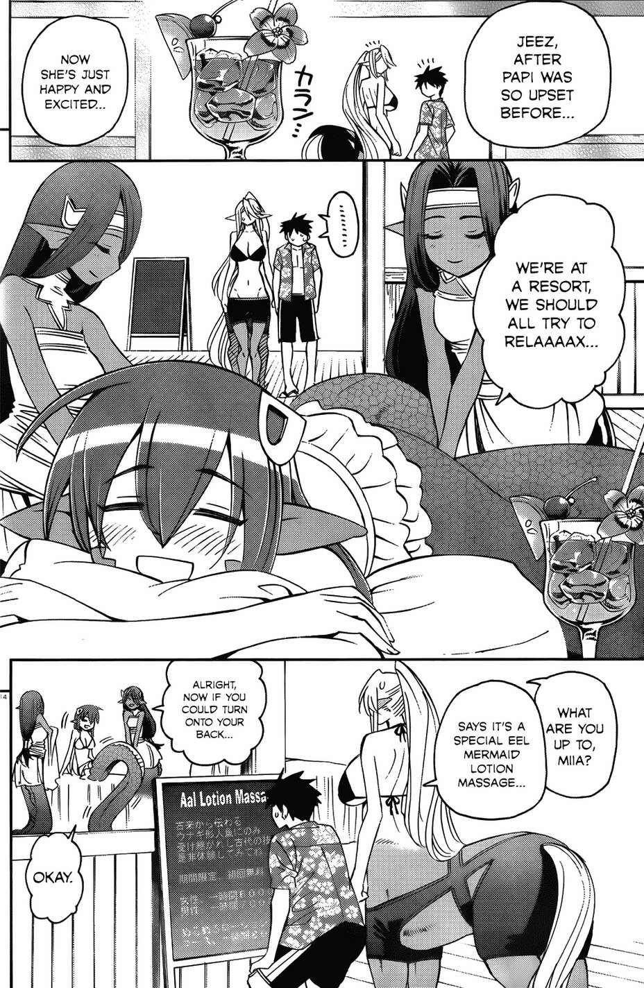 Monster Musume no Iru Nichijou Chapter 35 - Page 14