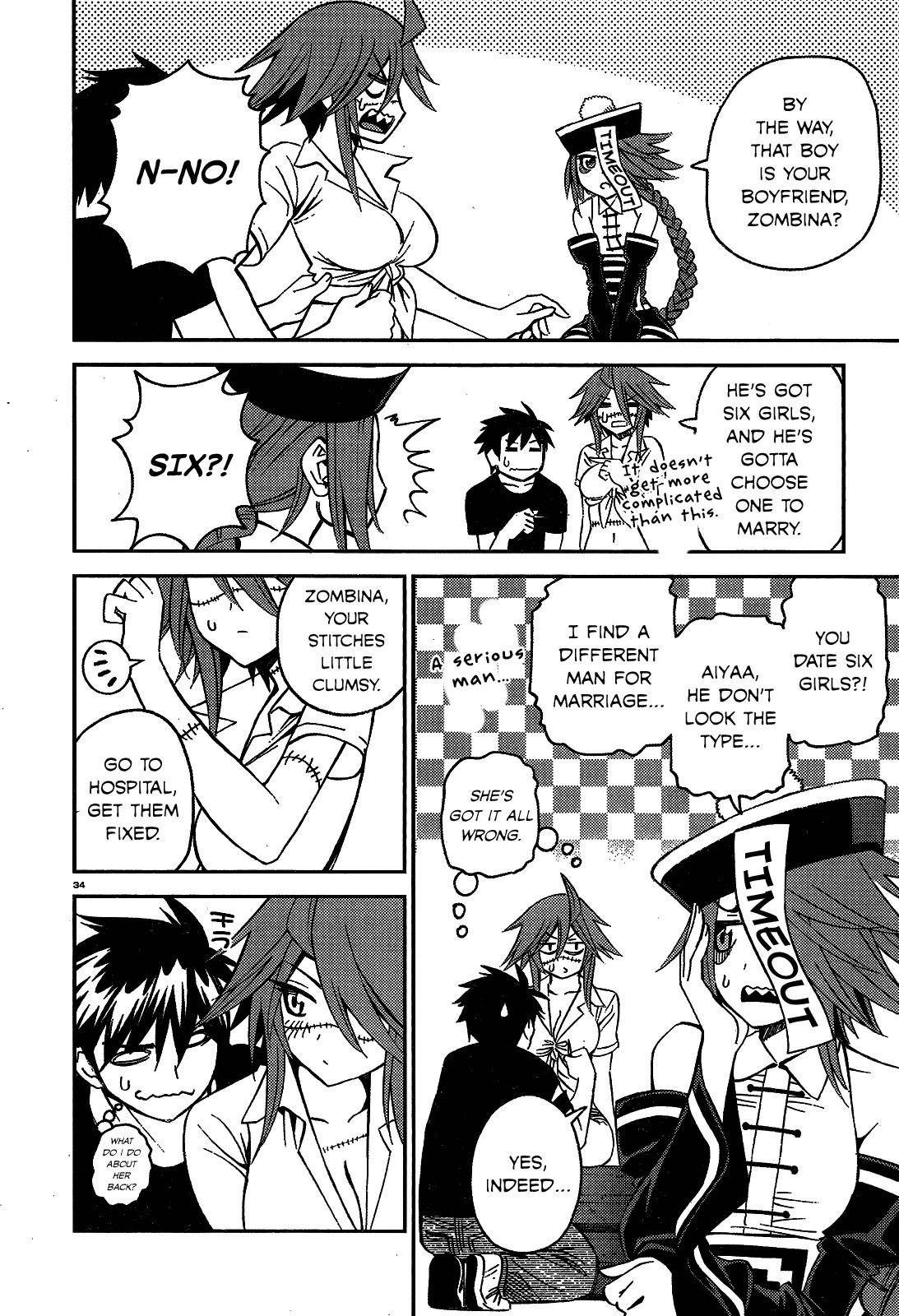 Monster Musume no Iru Nichijou Chapter 39 - Page 34