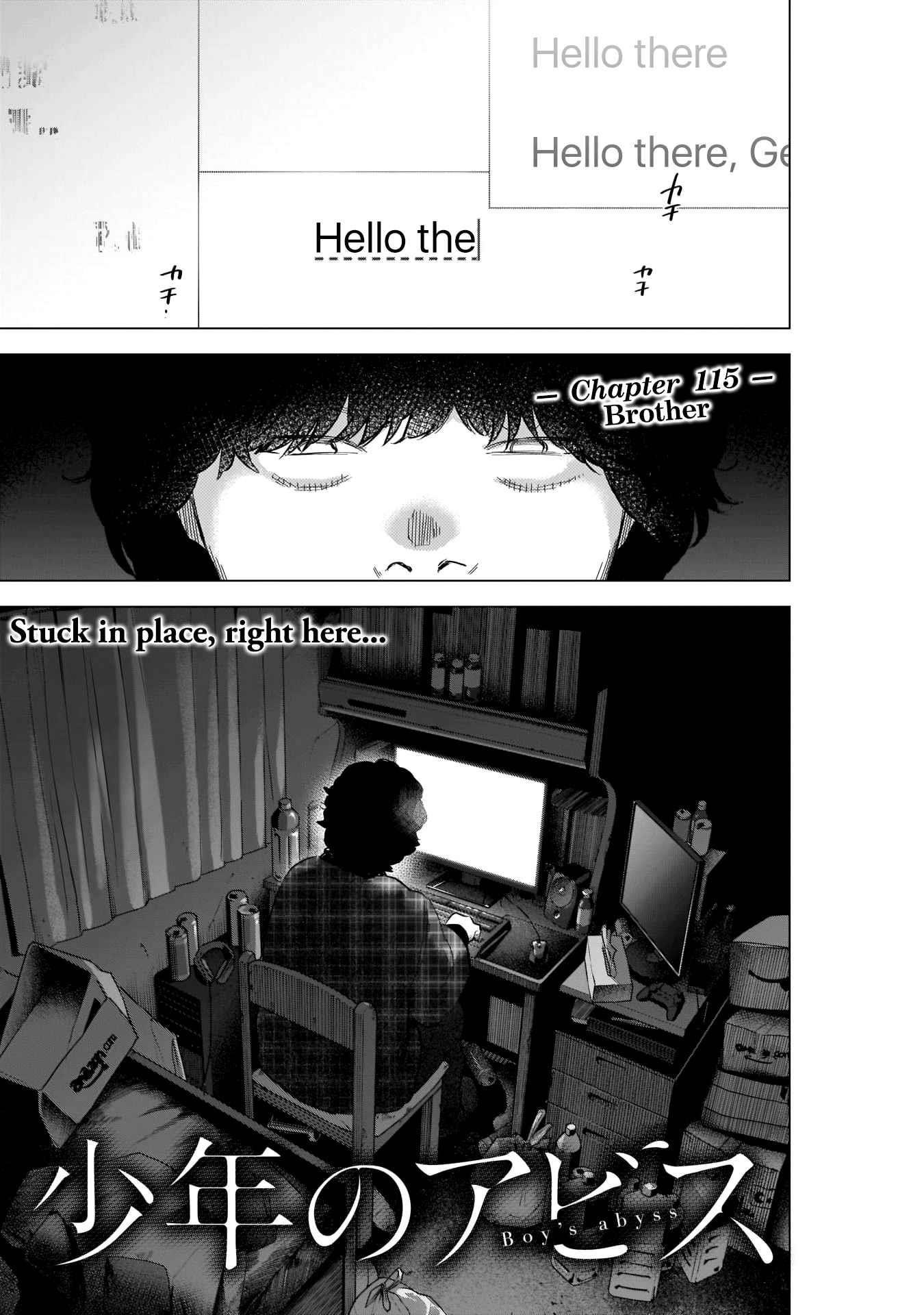 Boy’s Abyss Chapter 115 - Page 1