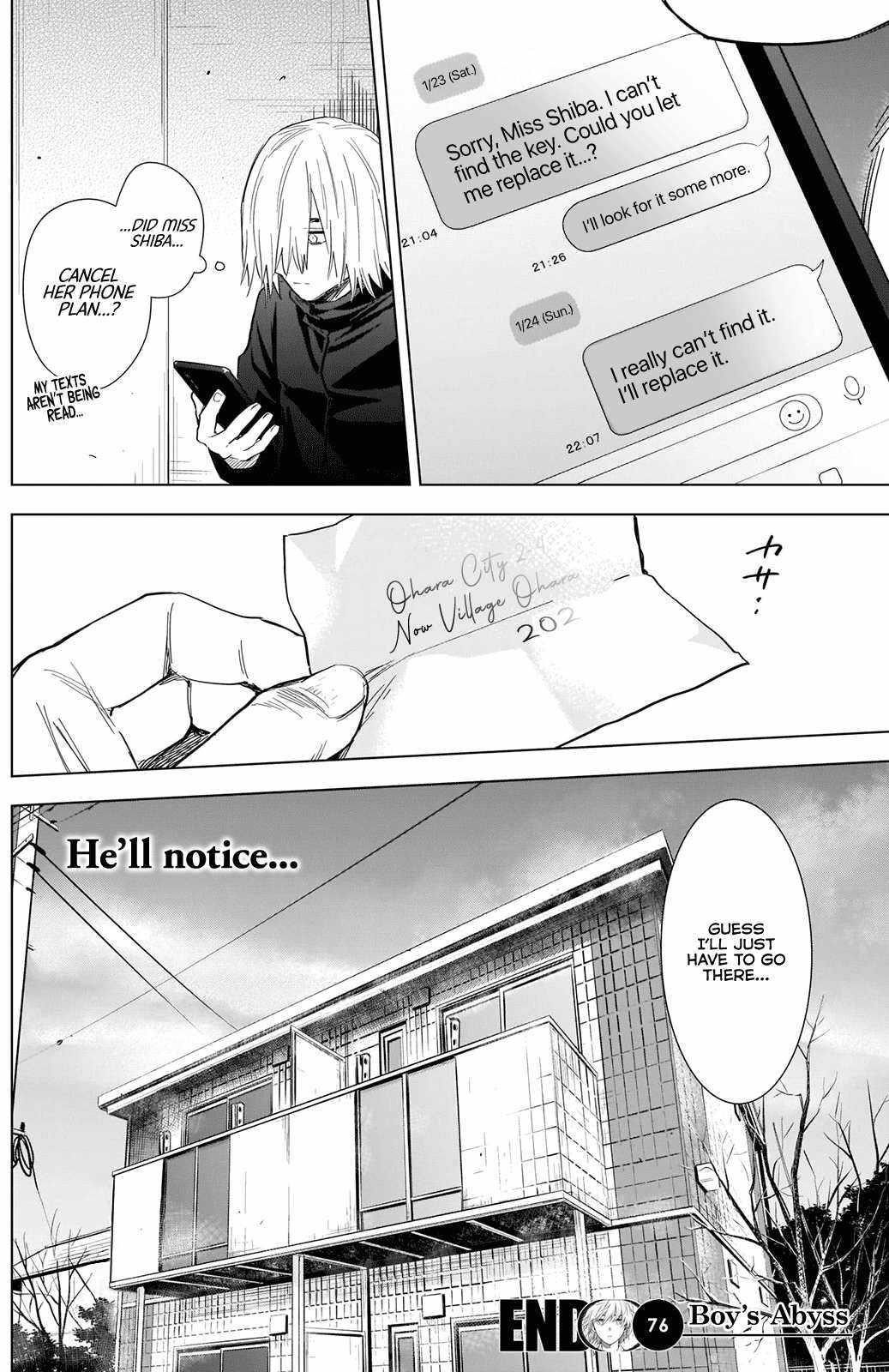 Boy’s Abyss Chapter 76 - Page 18