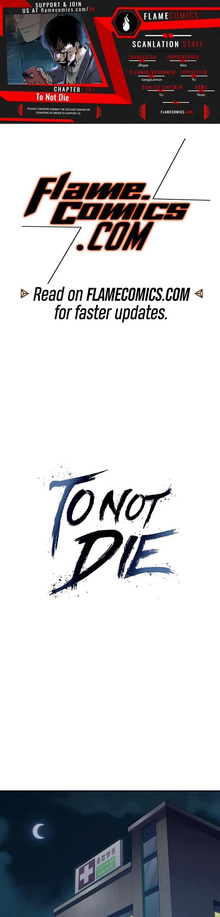 To Not Die Chapter 161 - Page 1