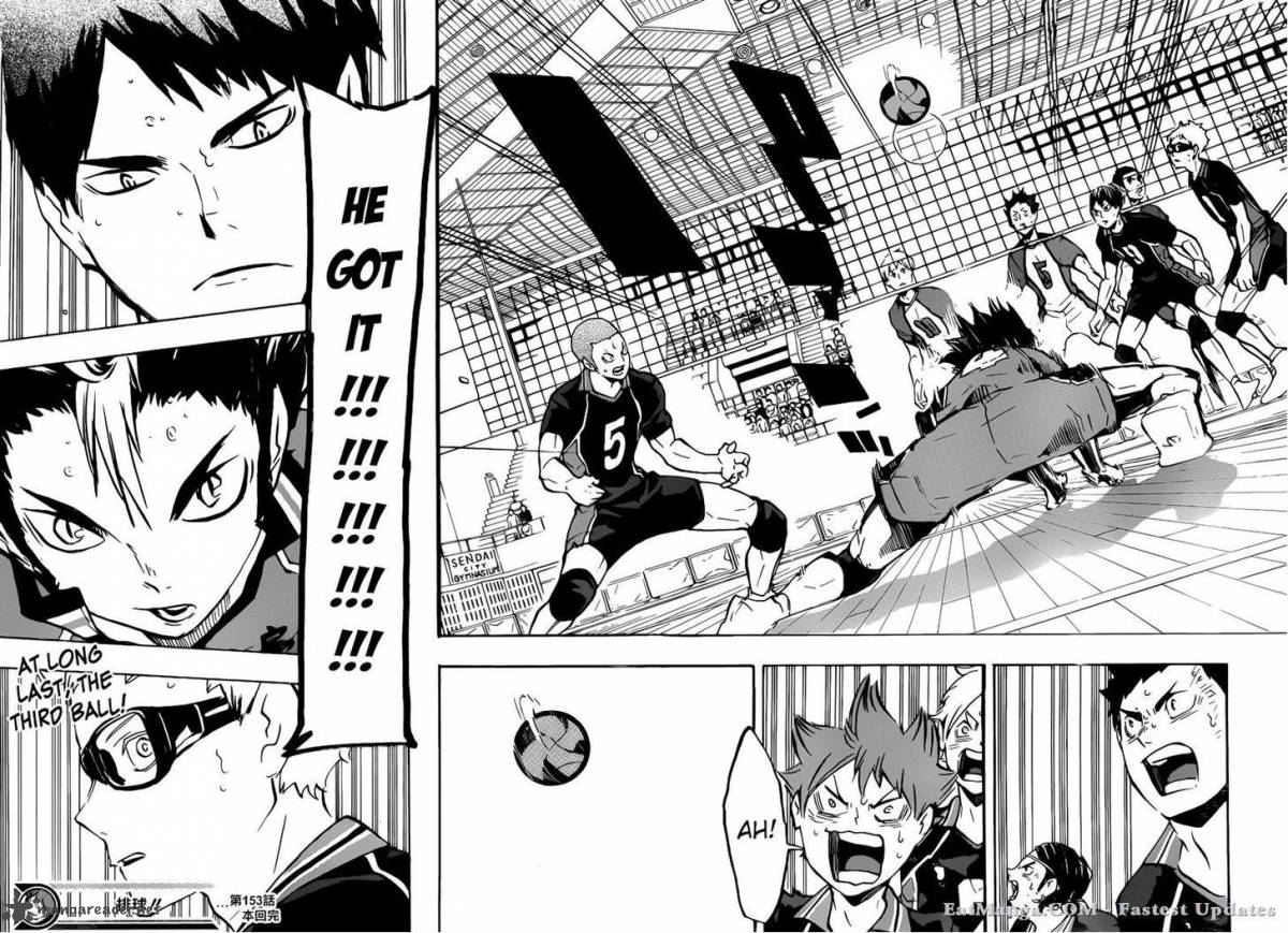 Haikyuu!! Chapter 153 - Page 16