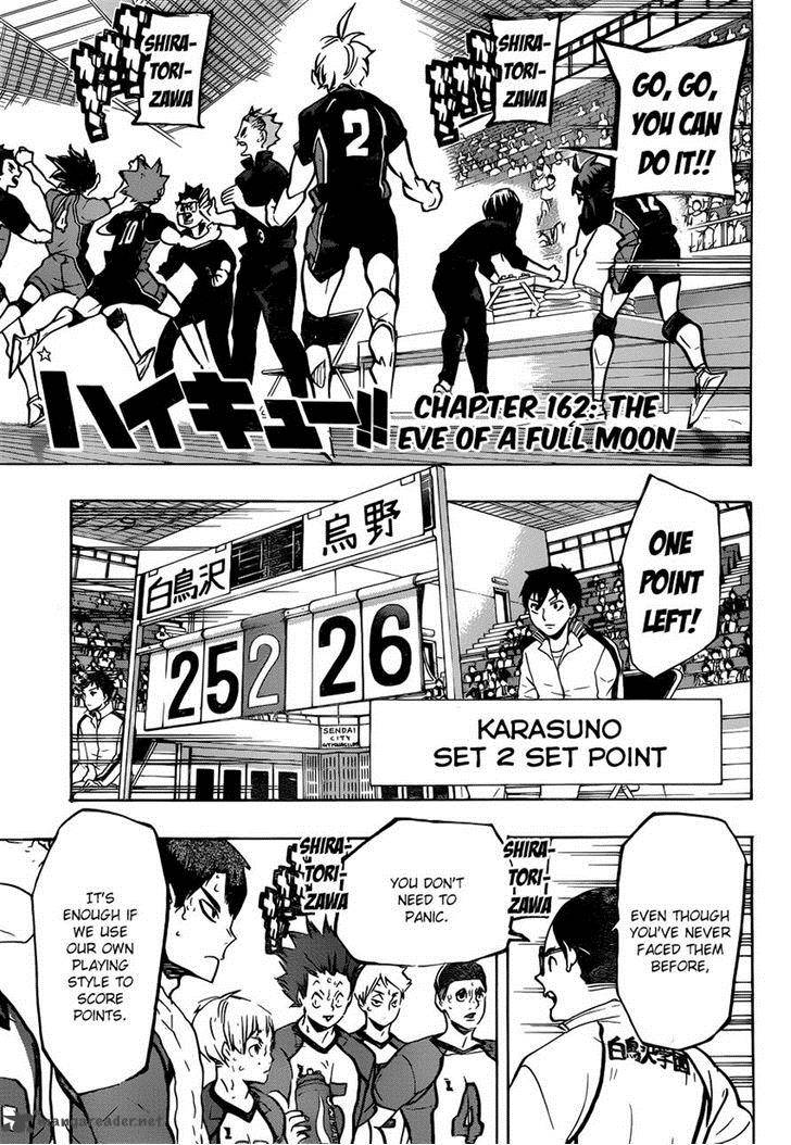Haikyuu!! Chapter 162 - Page 1