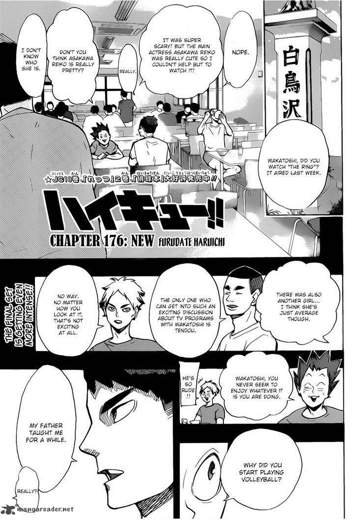 Haikyuu!! Chapter 176 - Page 1