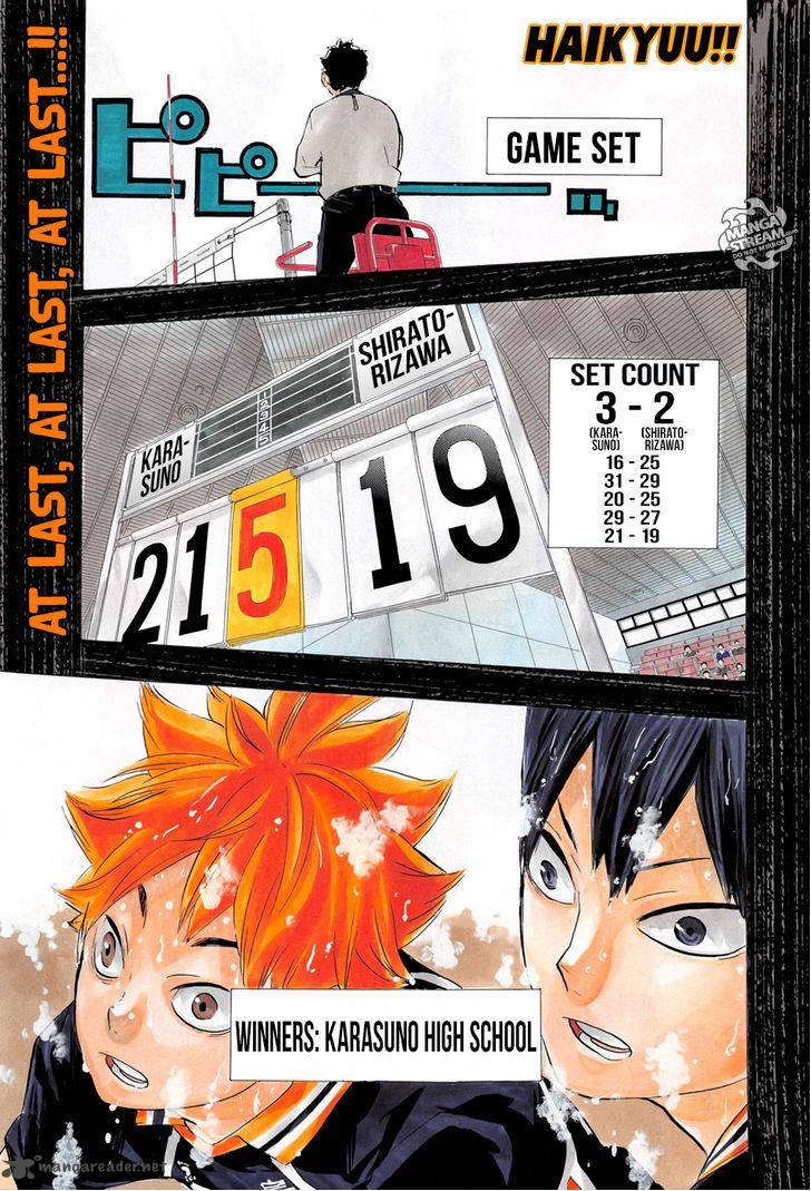 Haikyuu!! Chapter 189 - Page 3