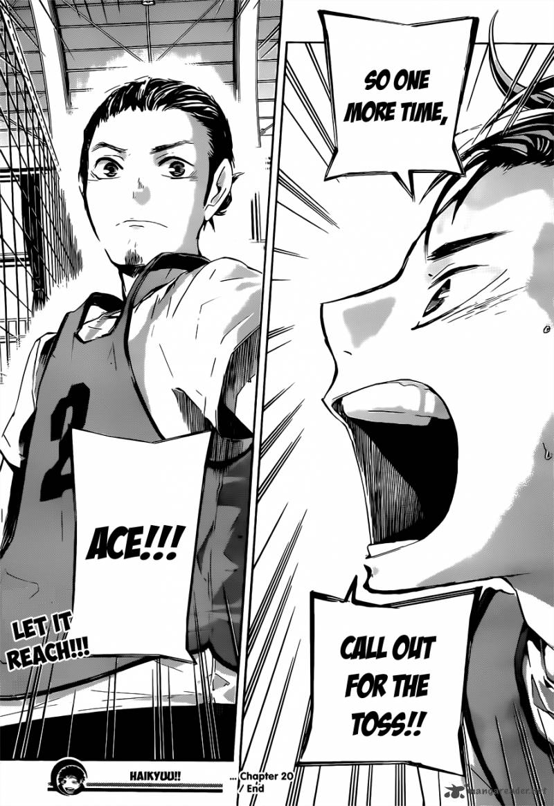 Haikyuu!! Chapter 20 - Page 23
