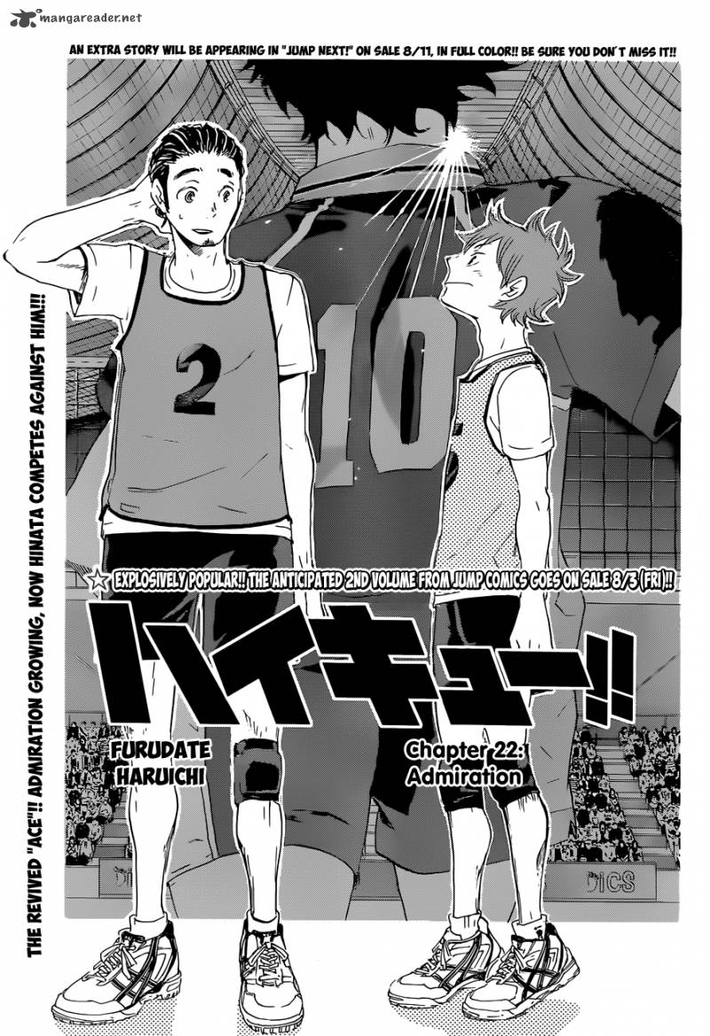 Haikyuu!! Chapter 22 - Page 2