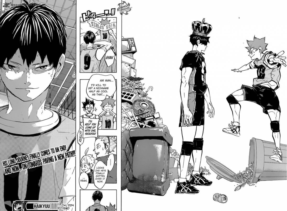 Haikyuu!! Chapter 224 - Page 21