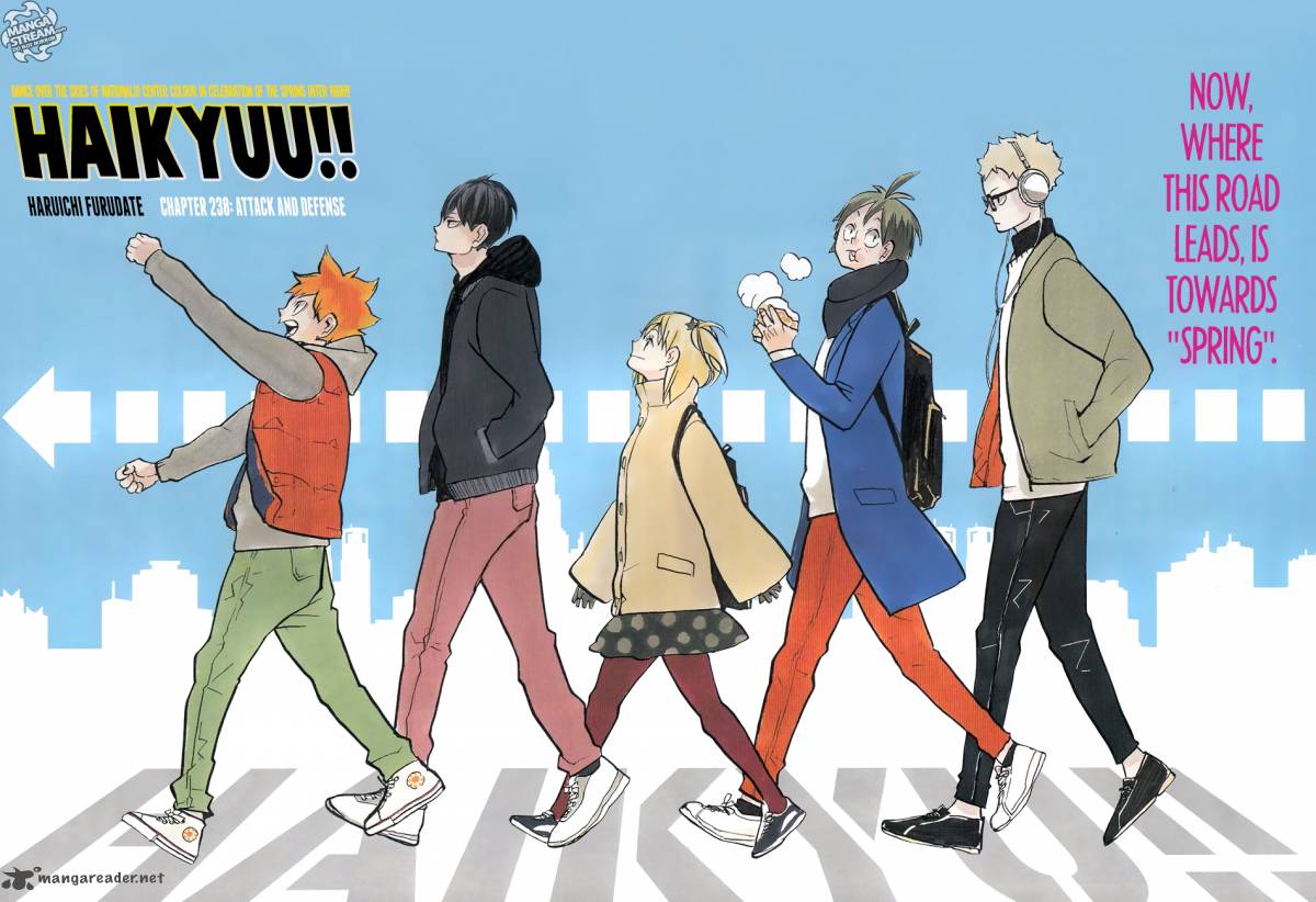 Haikyuu!! Chapter 238 - Page 1