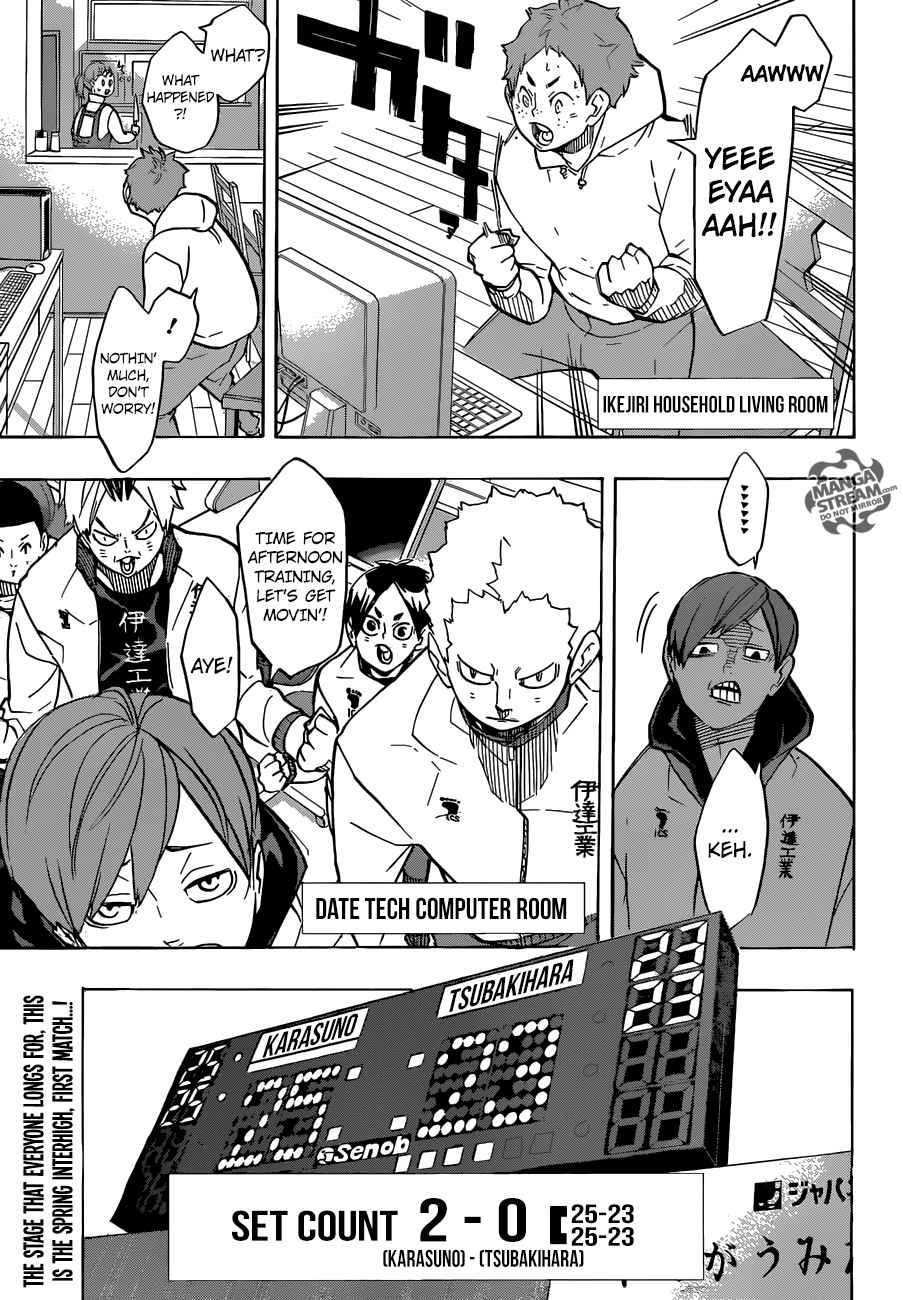 Haikyuu!! Chapter 243 - Page 1