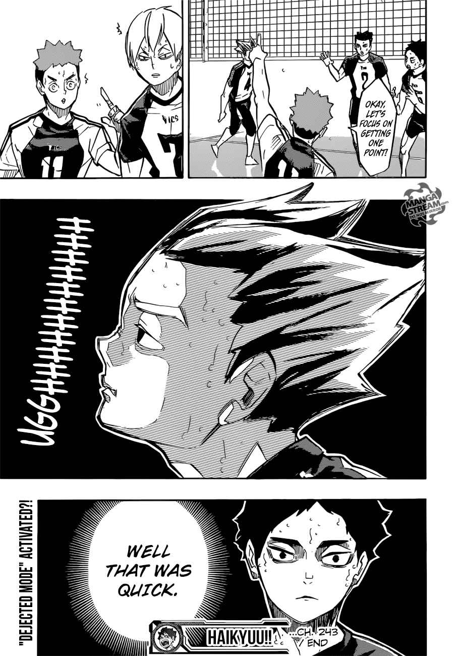 Haikyuu!! Chapter 243 - Page 19