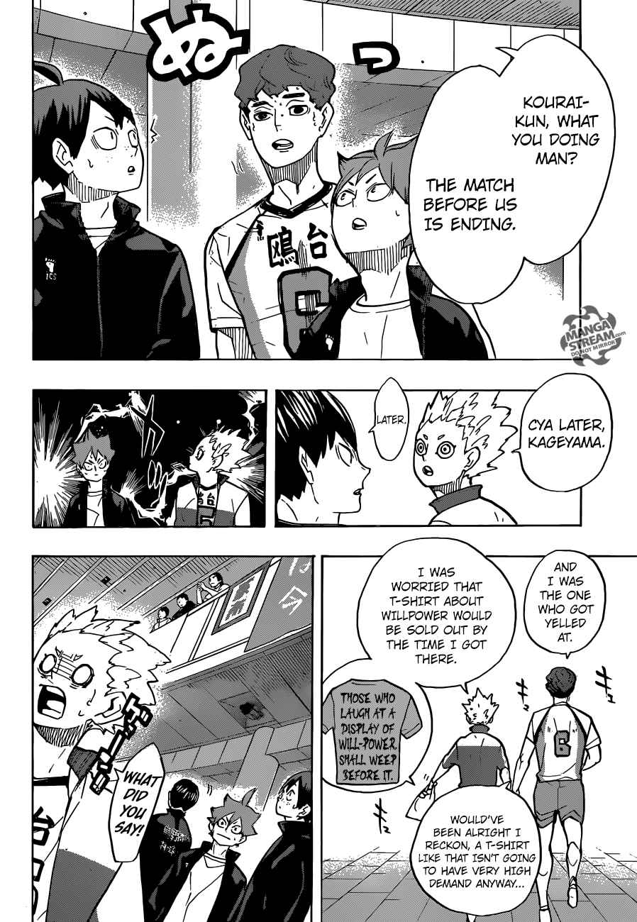 Haikyuu!! Chapter 245 - Page 4