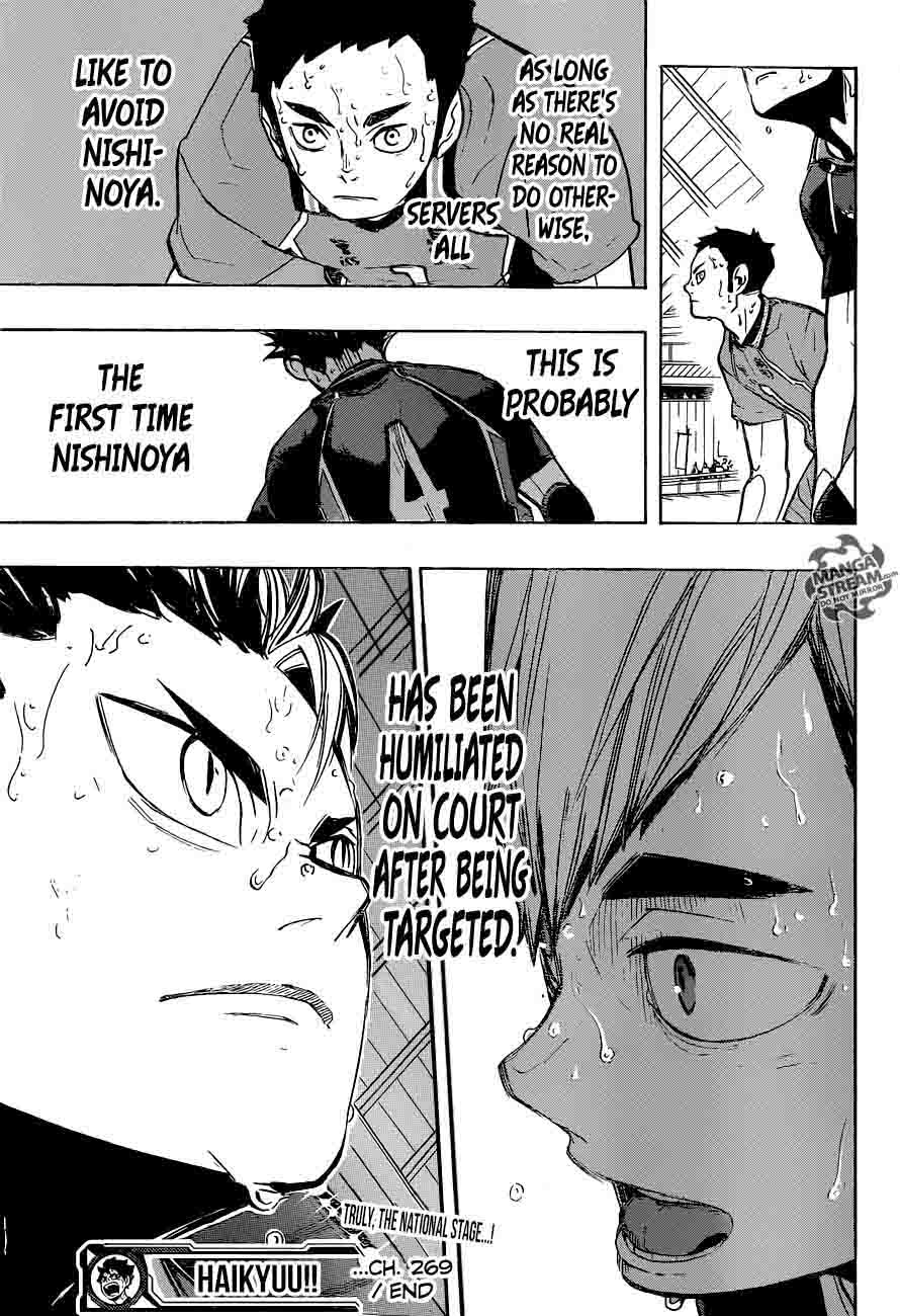 Haikyuu!! Chapter 269 - Page 19