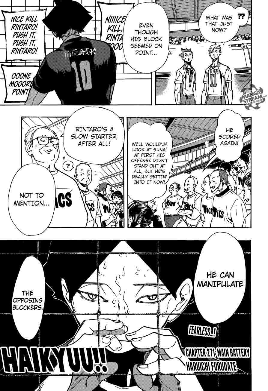 Haikyuu!! Chapter 271 - Page 1