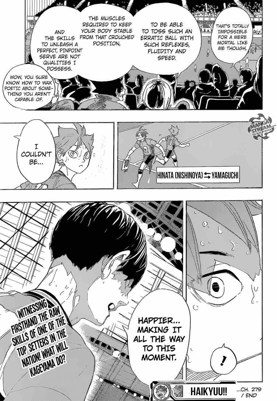 Haikyuu!! Chapter 279 - Page 18