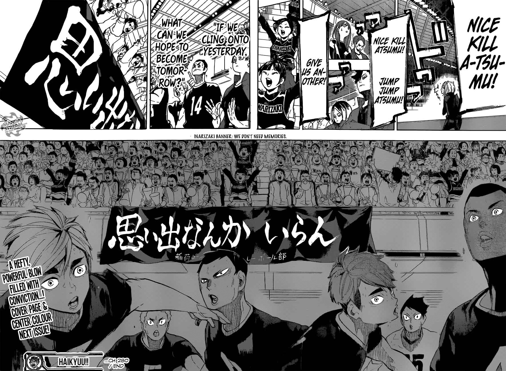 Haikyuu!! Chapter 280 - Page 17