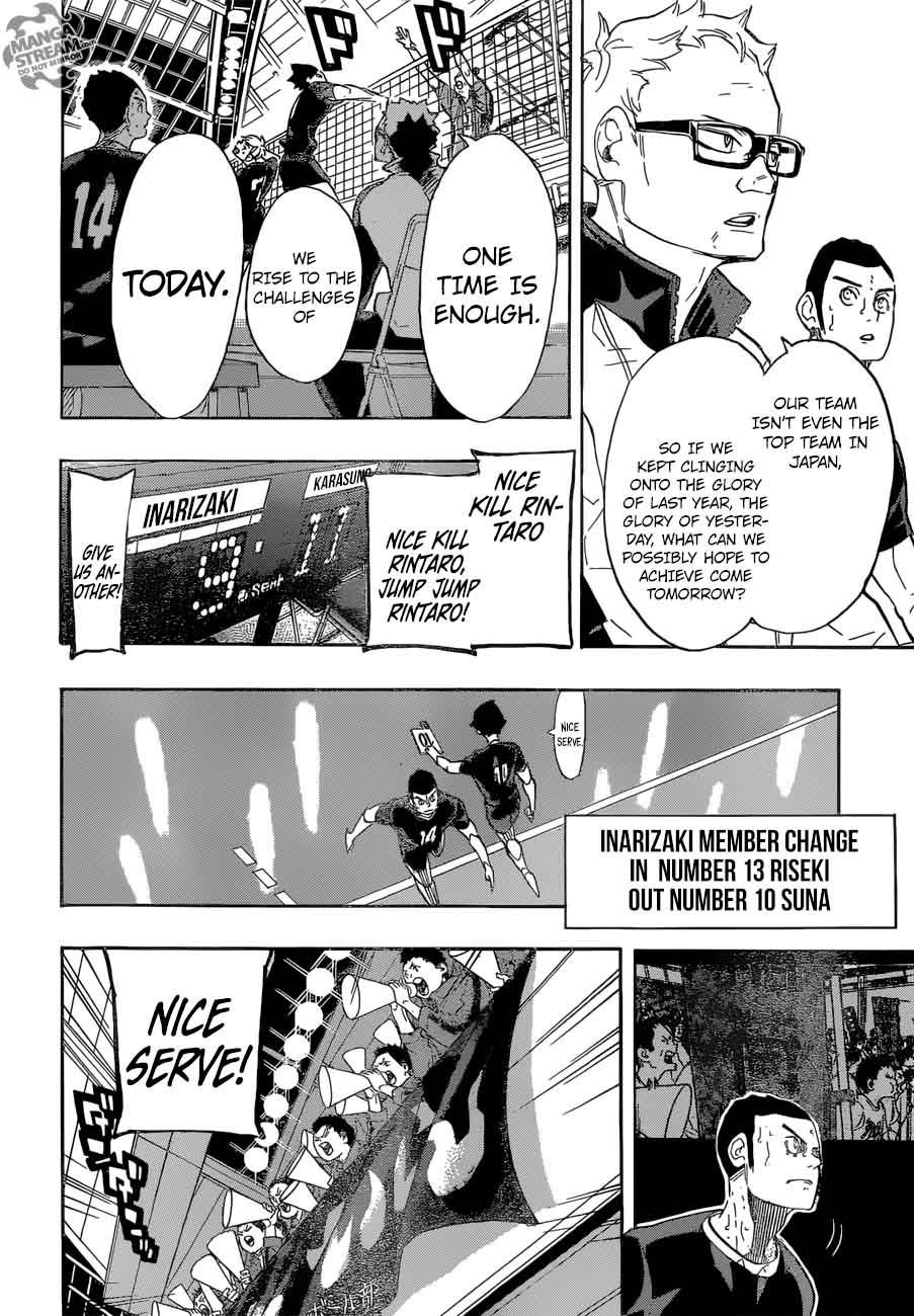 Haikyuu!! Chapter 280 - Page 2