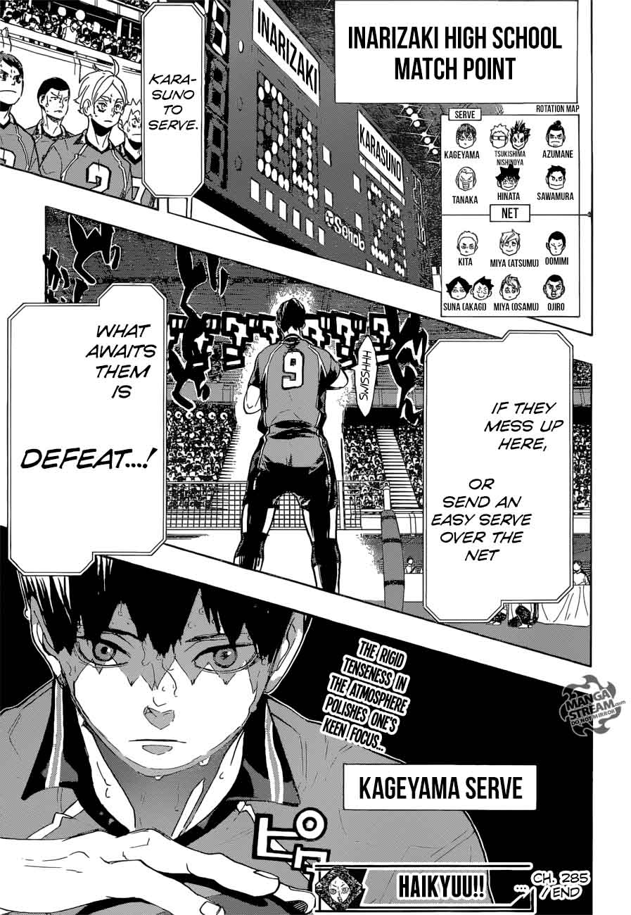 Haikyuu!! Chapter 285 - Page 15