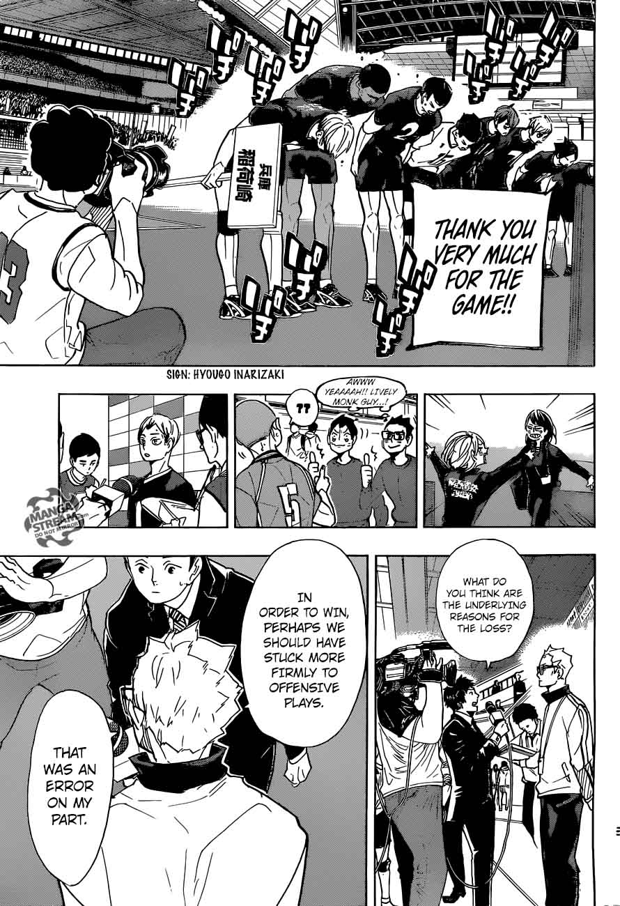 Haikyuu!! Chapter 291 - Page 10