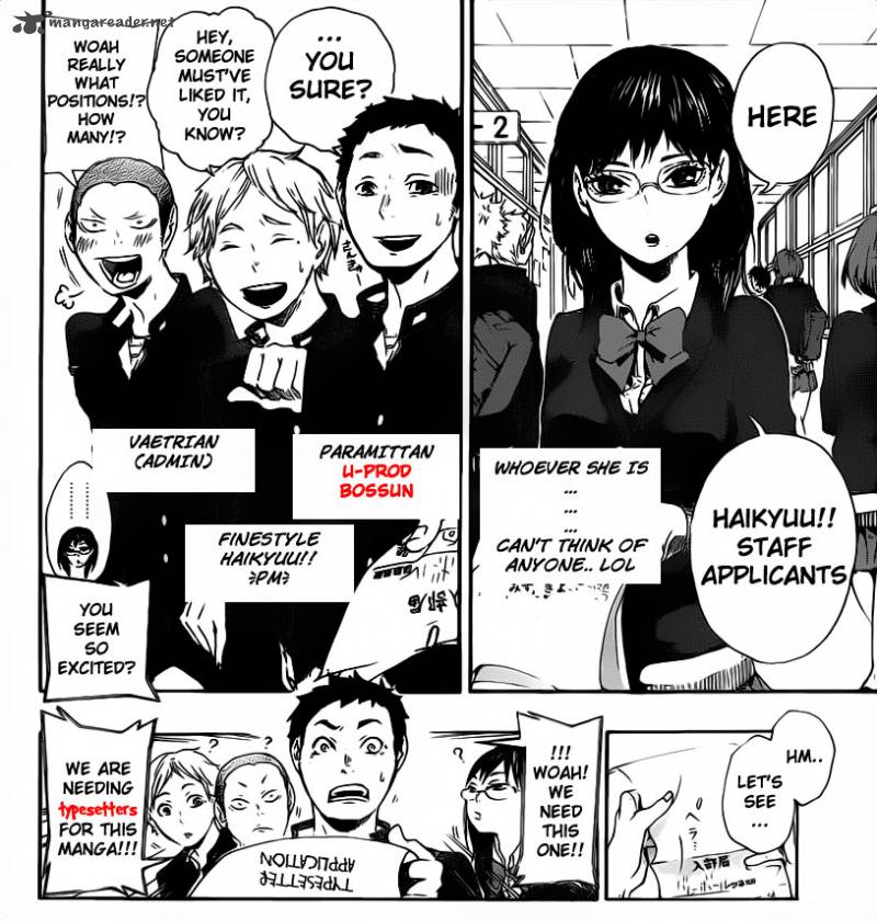 Haikyuu!! Chapter 3 - Page 1