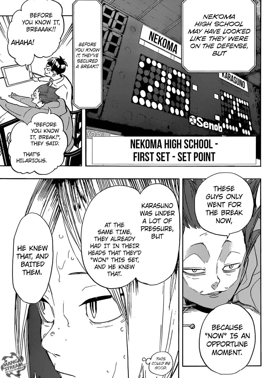 Haikyuu!! Chapter 304 - Page 9