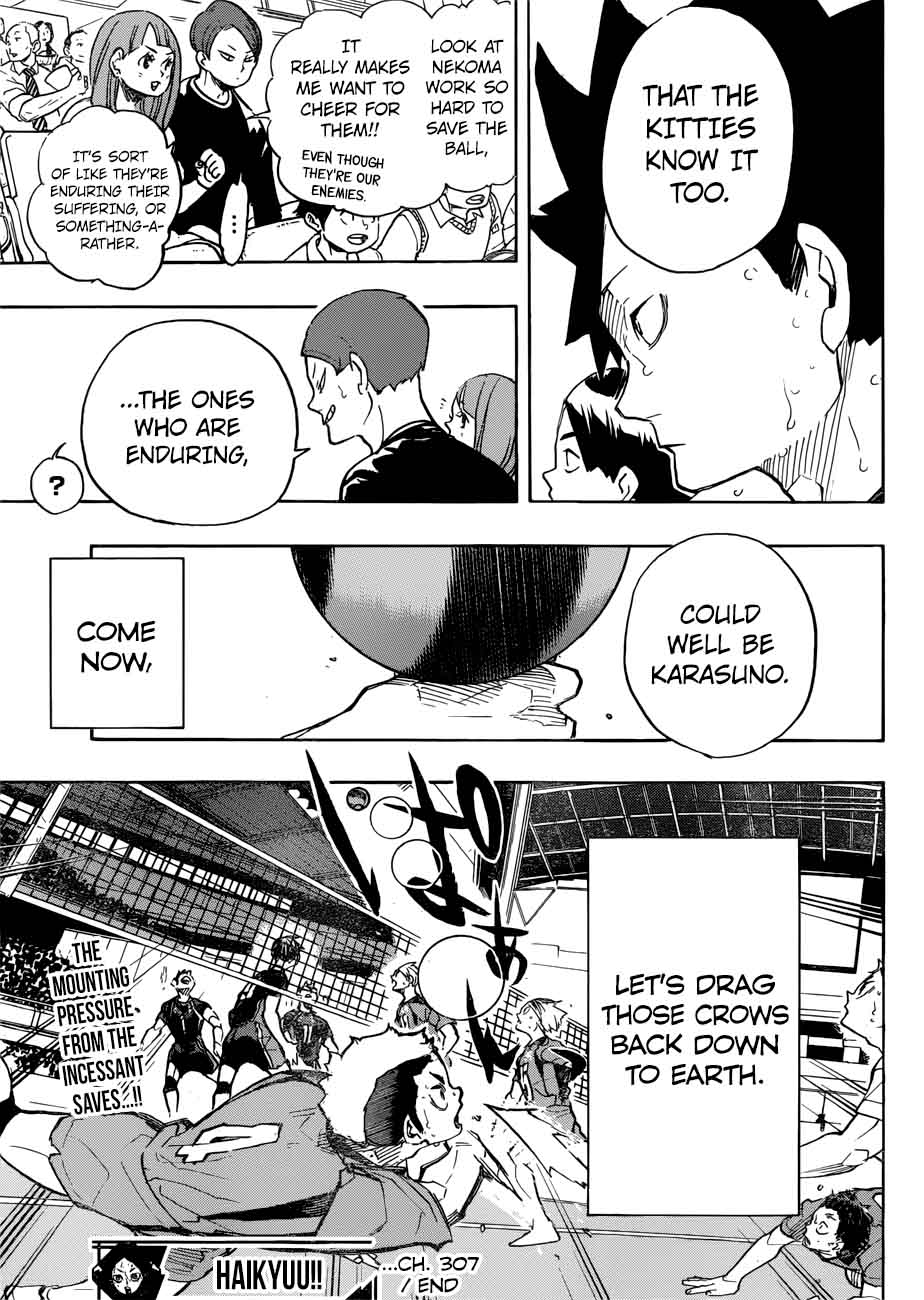Haikyuu!! Chapter 307 - Page 18