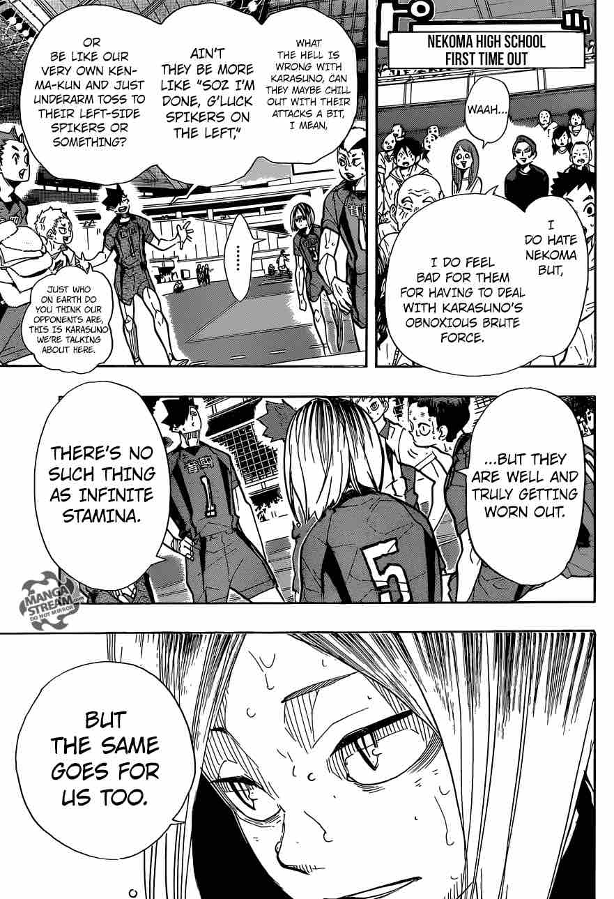 Haikyuu!! Chapter 308 - Page 11