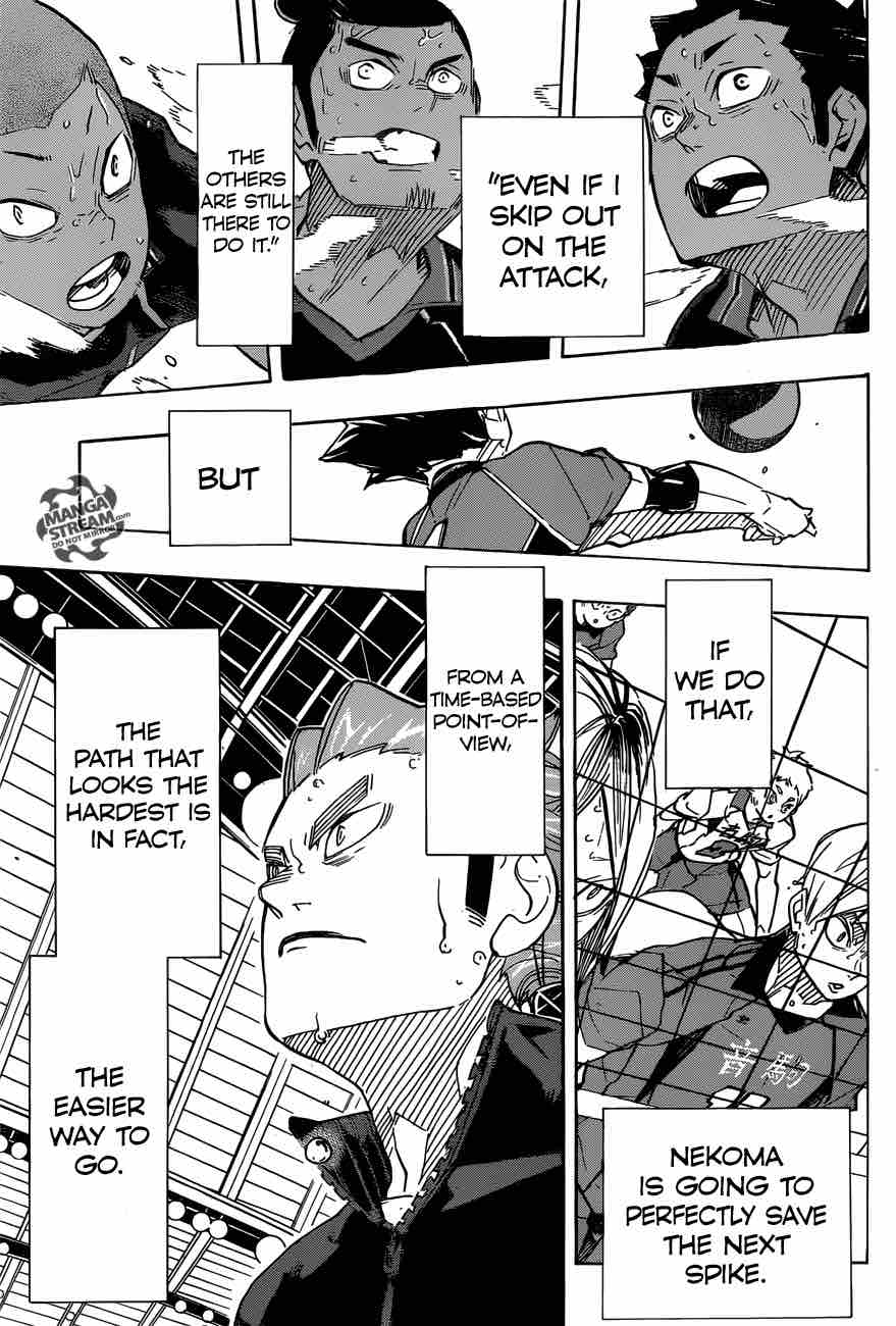 Haikyuu!! Chapter 308 - Page 3